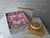 pure seed bk822 pink hued hydrangeas & eustomas flower box with 6 inch cheesecake