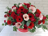 Red Gerbera Flower Box - BK961