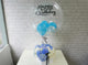pure seed bk582 hydrangeas + eustomas flower box with happy birthday balloon