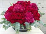 Devoted Rose & Hydrangea  Flower Box - BK649