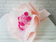 pure seed at022 pink hued artificial roses hand bouquet