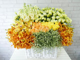 Glorious Orchid & Rose Flower Basket - BK615