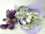6 Rose I Wanna Be Yours Teddy Bear - TD403