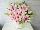 Pristine Daisy & Lily Flower Box - BK626