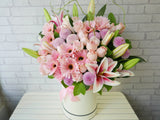 Pristine Daisy & Lily Flower Box - BK626