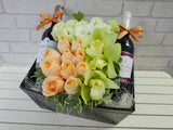 Joyful Moment Wine & Flower - WN008