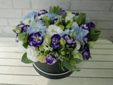 Serene Hydrangea & Eustoma Box - BK678