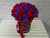 pure seed bk776 40 red roses & purple statice flower box