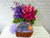 pure seed fr080 +  Gerbera, 5 Orchids and Fresh Fruits basket