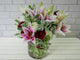 Mix Lily & Rose Glass Vase - VS033