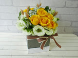 Flamboyant Rose Flower Box - BK692
