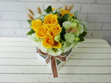 Flamboyant Rose Flower Box - BK692