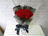 Classic Red Rose Hand Bouquet - BQ452