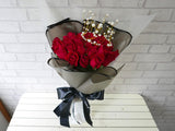 Faithfulness 30 Rose Hand Bouquet - BQ523