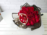Faithfulness 30 Rose Hand Bouquet - BQ523