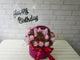Pink Rose Garden Birthday Balloon - BK735