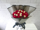10 Rose U R Perfect Hand Bouquet - BQ538