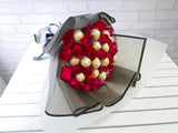 10 Rose U R Perfect Hand Bouquet - BQ538