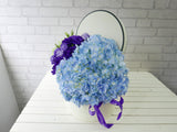 Sky Blue Hydrangeas Flower Box - BK723