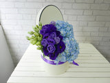Sky Blue Hydrangeas Flower Box - BK723