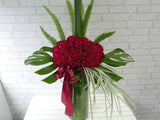 My Love For You 40 Rose Tall Vase - VS048