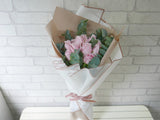 Sweet Heart Pink Rose Hand Bouquet - BQ549