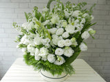 Elegant Lily & Rose Flower Box - BK646