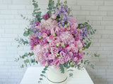 Premium Matthiola & Hydrangea Flower Box - BK763
