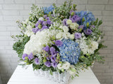 Stunning Aesthetic Hydrangeas Basket - BK532