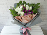 Dainty Tulip Mix Hand Bouquet - BQ576