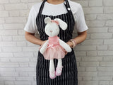 Ballerina Pink Skirt Bunny - TY124