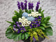Purple Solace Condolences Flower Stand - SY130