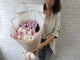 Elegant Pink Tulip Hand Bouquet - BQ606