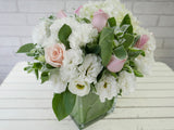 Mix Rose & Eustoma Vase - VS046